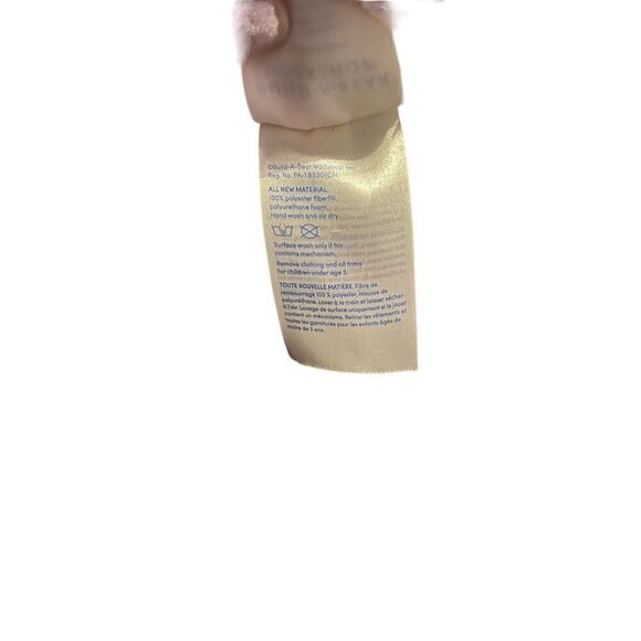 Build-A-Bear Workshop Multicolor Rainbow Pastel Bear Plush Stuffed Animal Toy - Picture 11 of 11